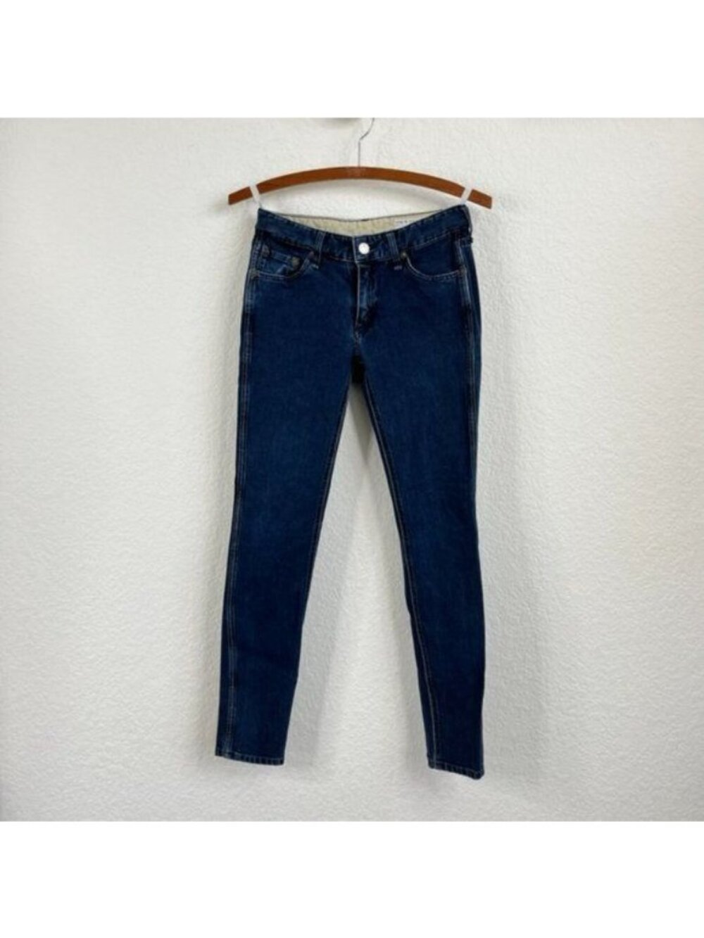 Rag and Bone Blue Skinny Jeans